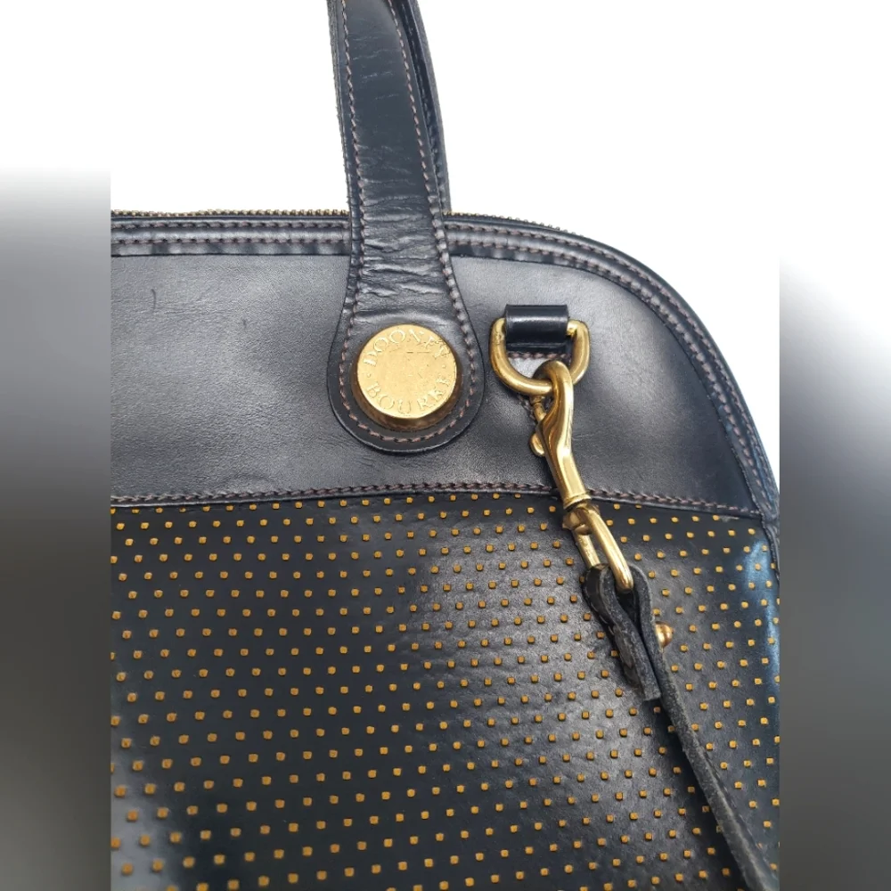 VINTAGE Dooney & Bourke Satchel Crossbody Bag - Picture 4 of 14